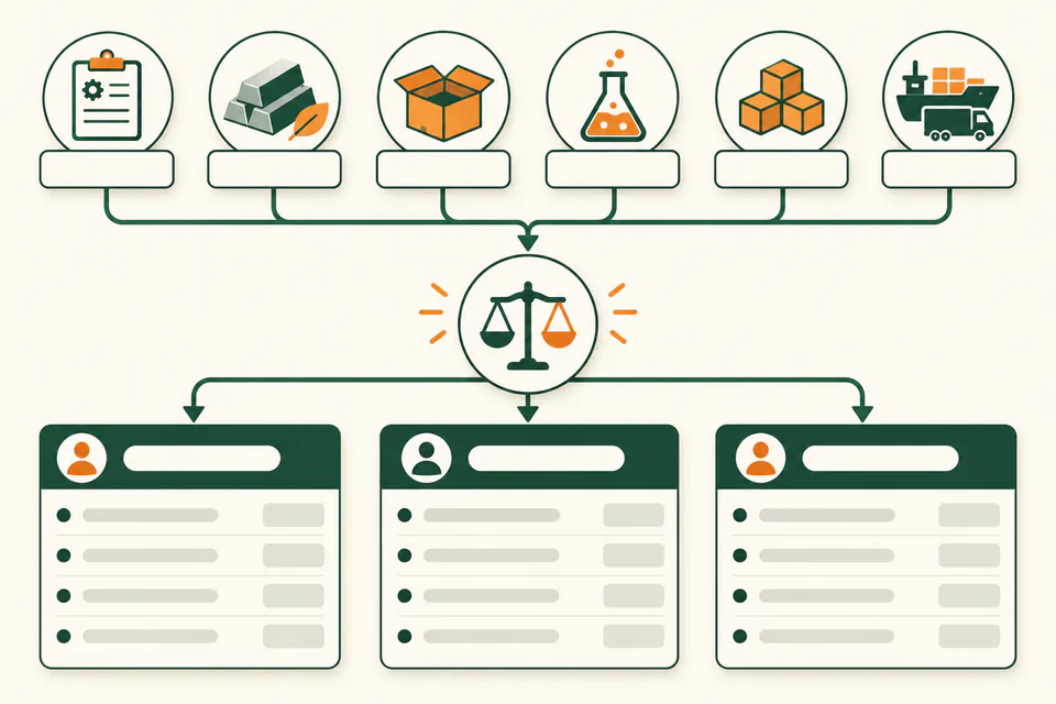 Pet product RFQ workflow from specification to comparable supplier quotes