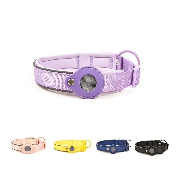 AirTag Holder Collar, colour options - Petlland private label sourcing