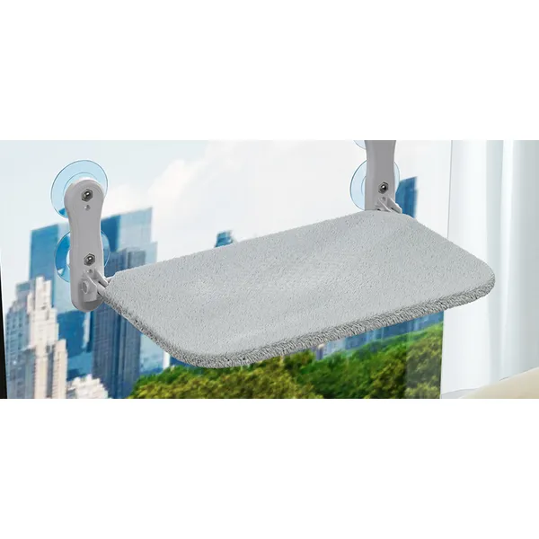 Radiator & Window Cat Hammock, stone - Petlland private label sourcing