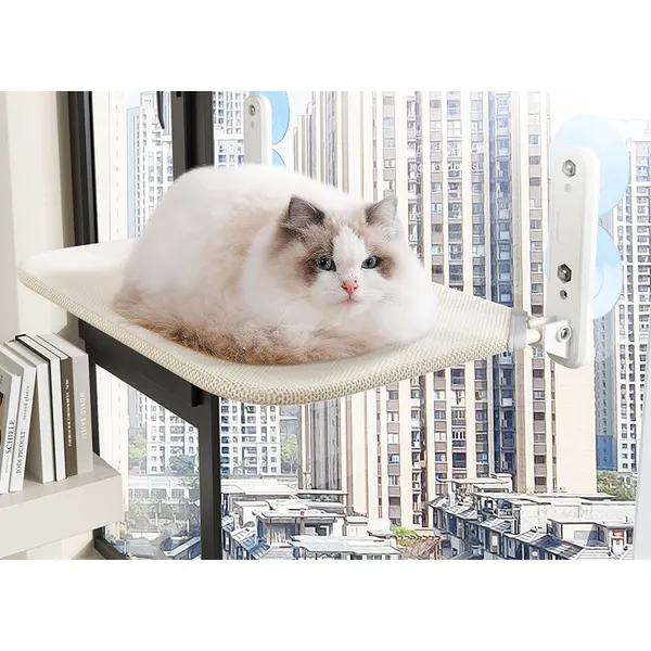 Radiator & Window Cat Hammock, in use - Petlland private label sourcing