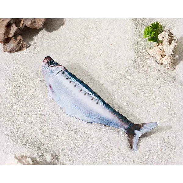 Catnip Simulation Fish Toy, sardine - Petlland private label sourcing