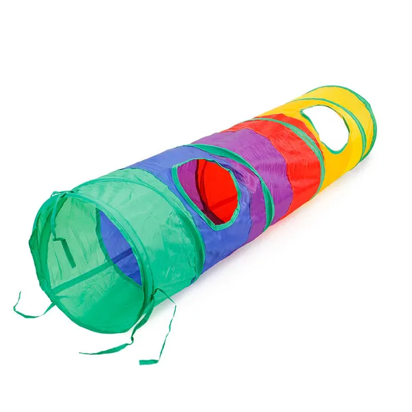 Collapsible Cat Tunnel, long tunnel - Petlland private label sourcing