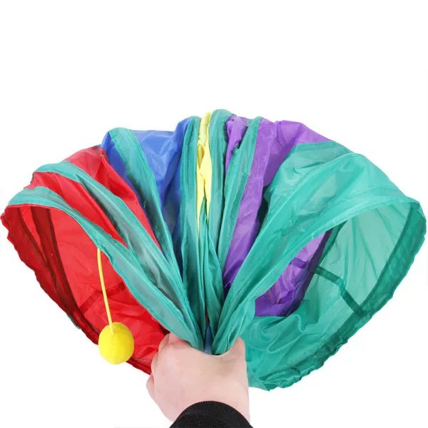 Collapsible Cat Tunnel, folded - Petlland private label sourcing