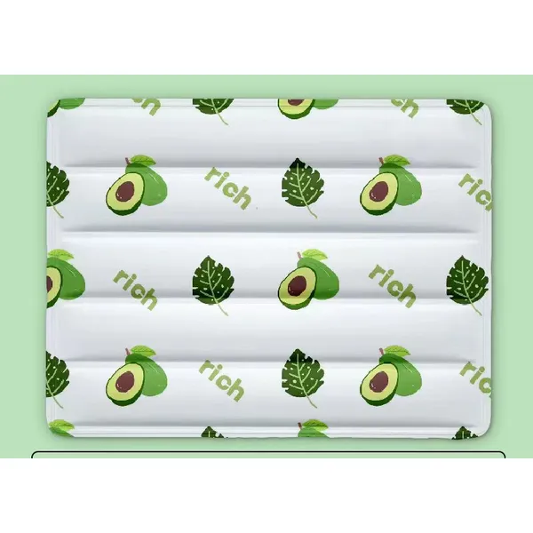 Cooling Gel / Nylon Chill Mat, avocado print - Petlland private label sourcing