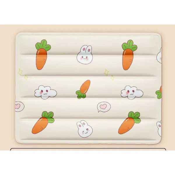 Cooling Gel / Nylon Chill Mat, carrot print - Petlland private label sourcing