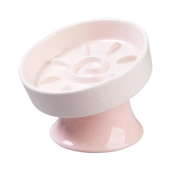 Glazed ceramic Elevated Ceramic Neck-Friendly Bowl - Petlland private label sourcing