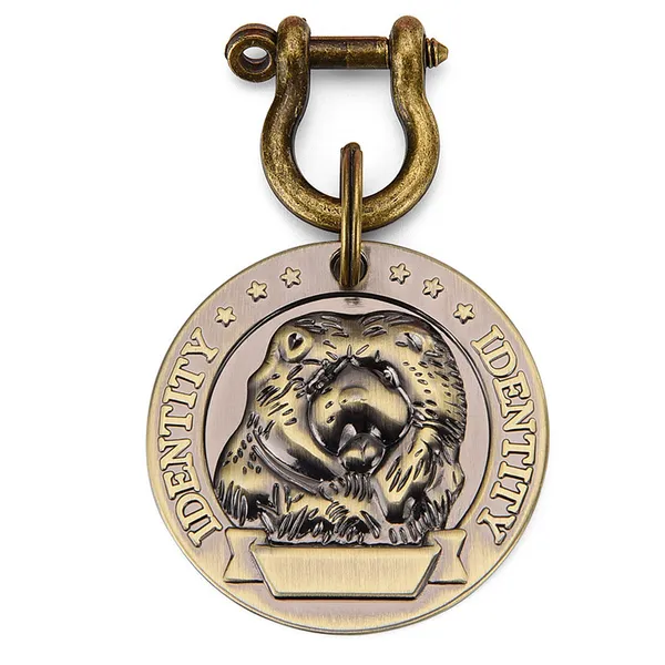 Embossed Breed-Specific Brass Tag, chow - Petlland private label sourcing