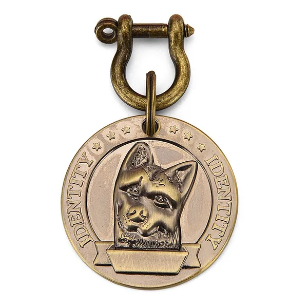Embossed Breed-Specific Brass Tag, pointer - Petlland private label sourcing