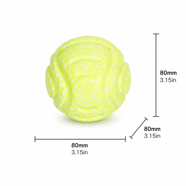 ETPU High-Bounce Training Ball, tennis 80 mm - Petlland private label sourcing