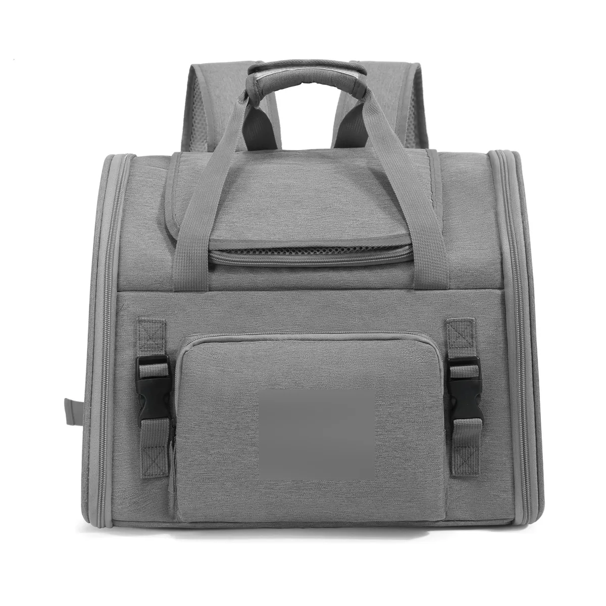 Expandable Large-Capacity Cat Backpack, grey - Petlland private label sourcing