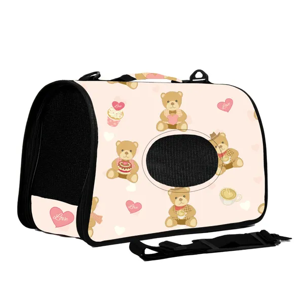 Oxford fabric Foldable Crossbody Cat Carrier - Petlland private label sourcing