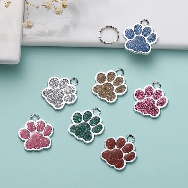 Zinc alloy Heart & Paw Zinc Alloy Tag - Petlland private label sourcing