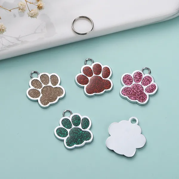 Heart & Paw Zinc Alloy Tag, assorted finishes - Petlland private label sourcing