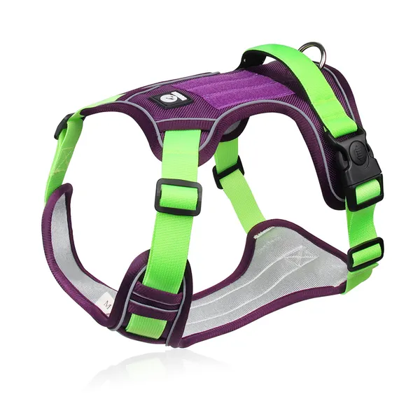 Heavy-Duty Oxford Large Dog Harness, purple - Petlland private label sourcing