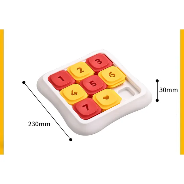 Interactive Puzzle Slow Feeder, white - Petlland private label sourcing