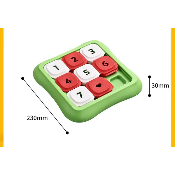 Interactive Puzzle Slow Feeder, green - Petlland private label sourcing