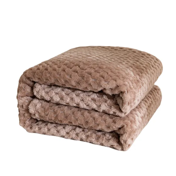 Jacquard flannel Jacquard Flannel Towel Blanket - Petlland private label sourcing