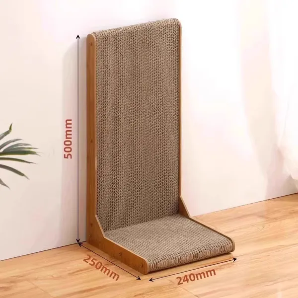 L-Shape Wall-Mounted Scratcher, dimensions - Petlland private label sourcing