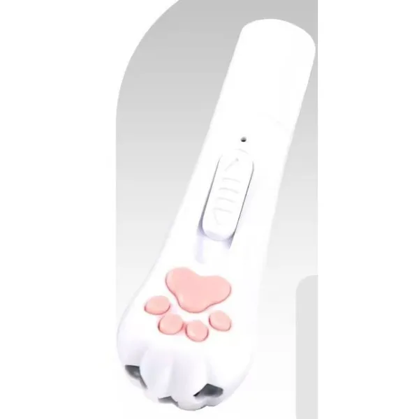 LED Laser Cat Teaser, white - Petlland private label sourcing