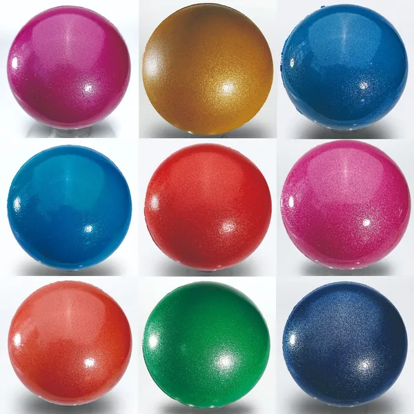 Glow-in-the-dark solid rubber LED Squeaky Natural Rubber Ball - Petlland private label sourcing