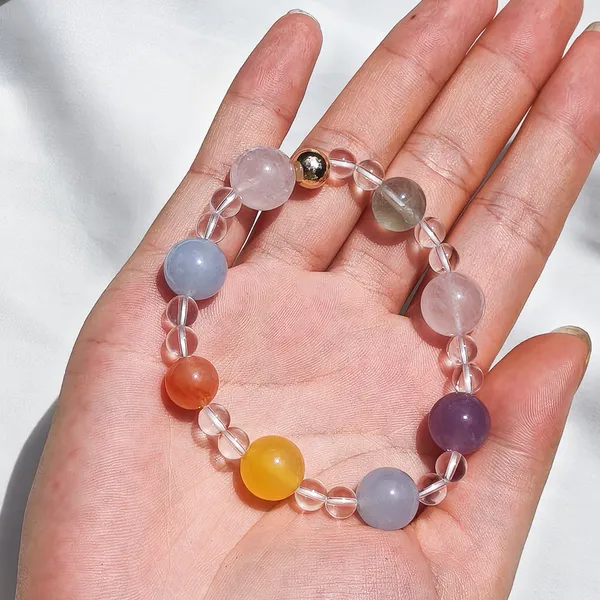 Matching Pet & Owner Crystal Set, crystal bracelet - Petlland private label sourcing