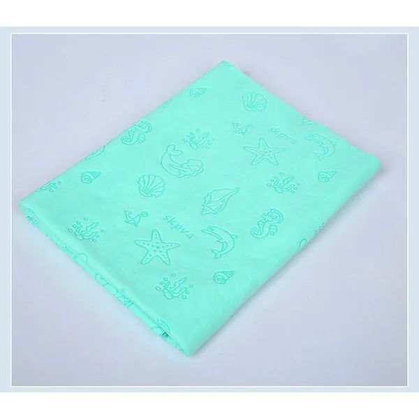 Microfiber Chamois Pet Towel, mint sheet - Petlland private label sourcing