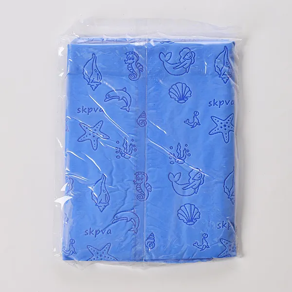 Microfiber Chamois Pet Towel, packed - Petlland private label sourcing