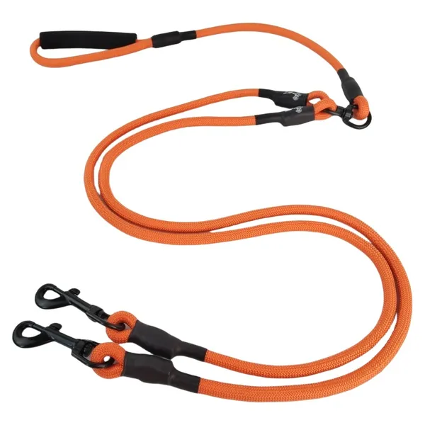 No-Tangle Double / Triple Coupler, orange - Petlland private label sourcing