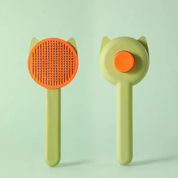 One-Touch Deshedding Detangler, front and back - Petlland private label sourcing