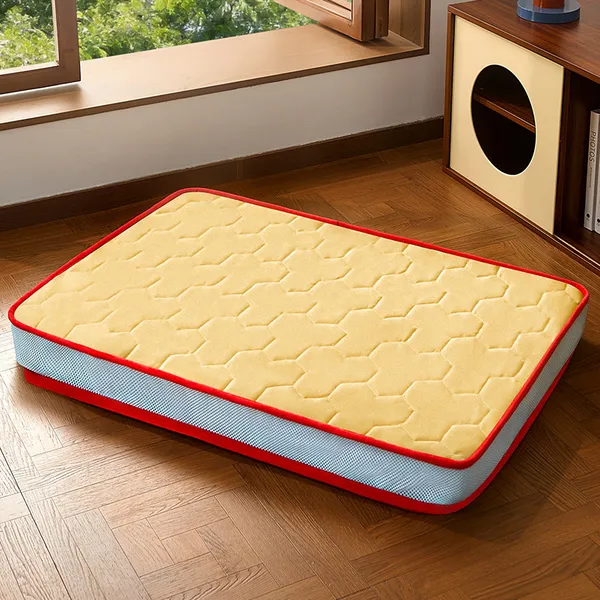 Orthopedic Mattress Pet Bed, in room - Petlland private label sourcing