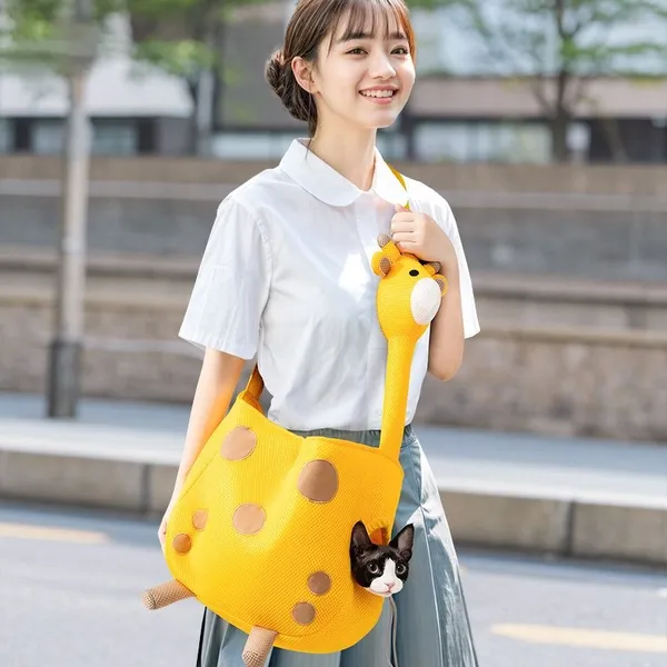 Plush polyester Plush Animal-Shape Pet Bag - Petlland private label sourcing