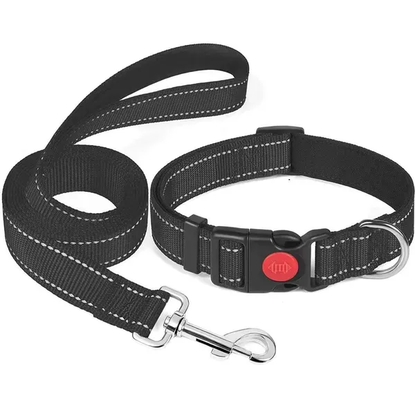 Reflective nylon webbing Reflective Collar & Leash Set - Petlland private label sourcing