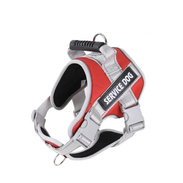 Saddle-Style No-Pull Harness, red - Petlland private label sourcing