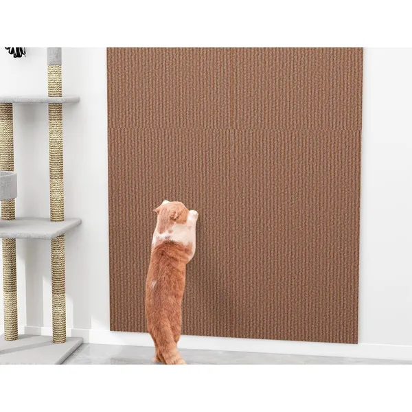Self-Adhesive Trimmable Scratch Guard, brown - Petlland private label sourcing