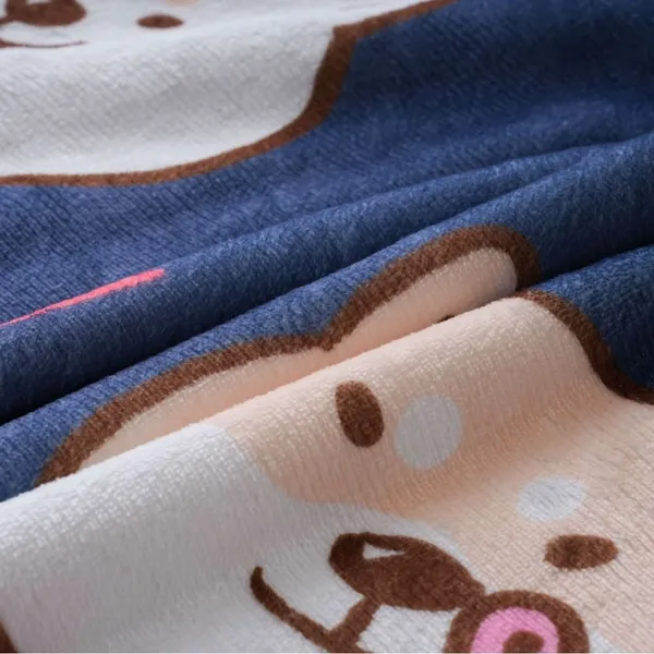 Sherpa Double-Layer Heavyweight Blanket, print detail - Petlland private label sourcing