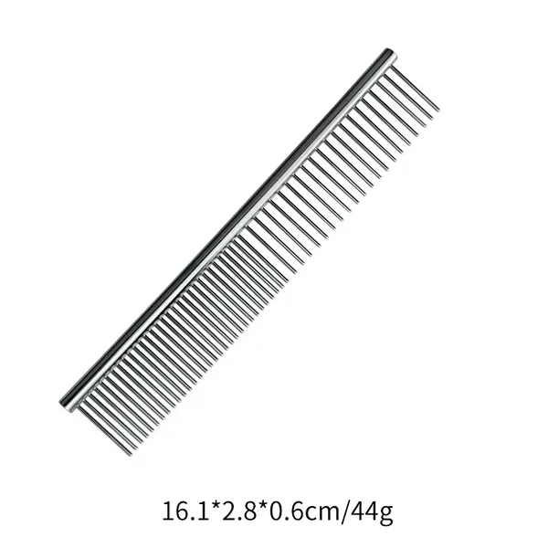 Stainless Steel Detangling Comb, size option - Petlland private label sourcing
