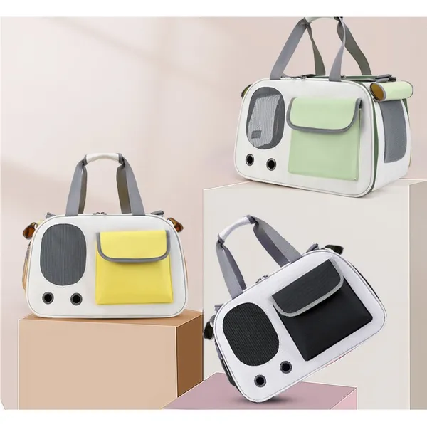 Tote & Shoulder Convertible Carrier, colourways - Petlland private label sourcing