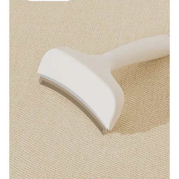 V-Tooth Close-Pitch Detangler, white variant - Petlland private label sourcing