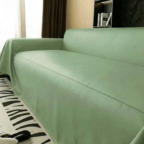 Waterproof Furniture Protector Throw, olive - Petlland private label sourcing
