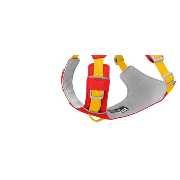 Waterproof Quick-Dry Harness w/ GPS Pocket, red yellow - Petlland private label sourcing