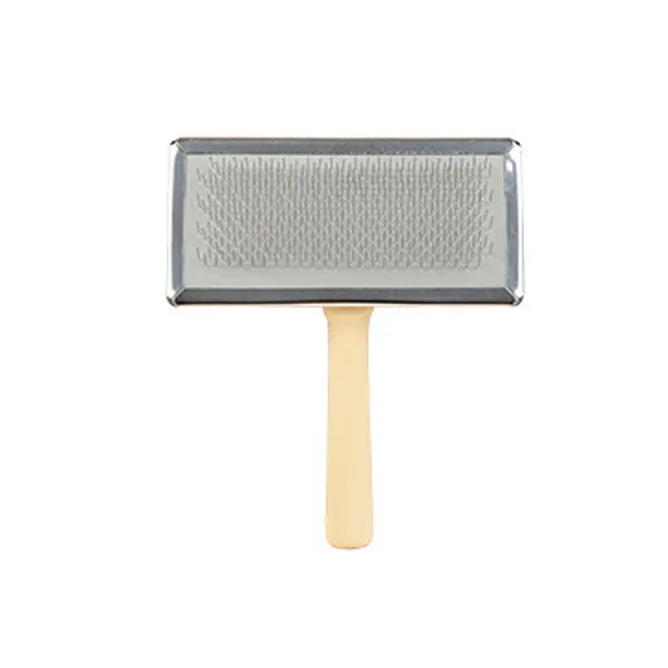 Wooden-Handle Professional Pin Brush, standard - Petlland private label sourcing